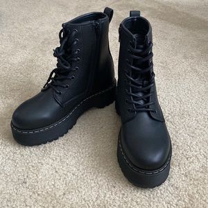 Steve Madden Combat Boots